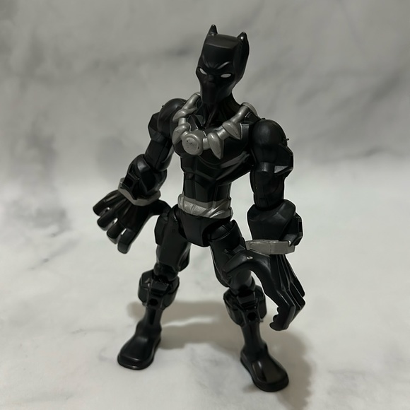 Marvel Super Hero Mashers Black Panther Avengers 6" Action Figure - Picture 1 of 2